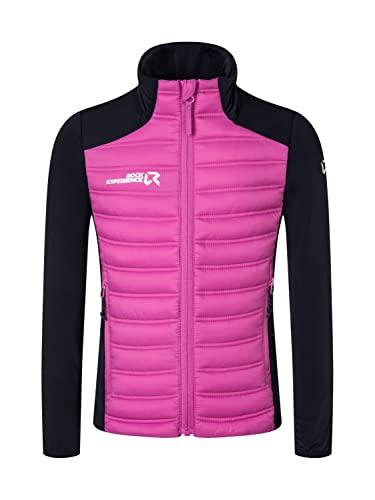 Rock Experience REJJ01041 MALIK HYBRID Kurtka Unisex - Dziecko 0834 Super Pink+1330 Blue Nights 104