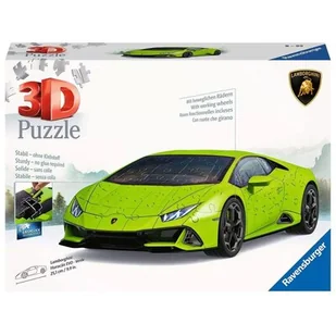 Puzzle 3D Lamborghini Huracn Evo verde - Puzzle - miniaturka - grafika 1