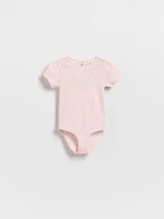 Reserved - Bawełniane body - pastelowy róż - Body dla niemowląt - miniaturka - grafika 1