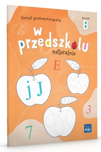 W przedszkolu naturalnie. Poziom B. Zeszyt grafomotoryczny - Edukacja przedszkolna - miniaturka - grafika 1