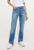 Spodnie damskie - Damskie spodnie jeansowe Mustang CROSBY RELAXED STRAIGHT W27 L32 - miniaturka - grafika 1