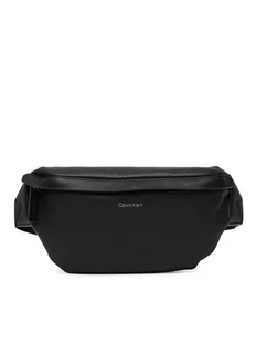 Calvin Klein Saszetka nerka Ck Must Waistbag LV04D3184G Czarny - Nerki - miniaturka - grafika 1