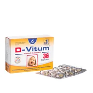Witaminy i minerały - Oleofarm D-Vitum 36 szt. - miniaturka - grafika 1