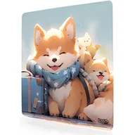 Podkładki pod mysz - DUŻA PODKŁADKA POD MYSZKĘ Słodka Podróż 30x30 TILT XXL Na biurko XL - miniaturka - grafika 1