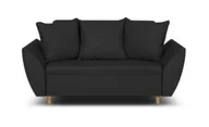 Sofy i kanapy - Sofa kanapa 2 os z funkcją spania ALI ciemno szara - miniaturka - grafika 1