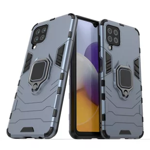 Ring Armor pancerne hybrydowe etui pokrowiec + magnetyczny uchwyt Samsung Galaxy A22 4G niebieski - Etui i futerały do telefonów - miniaturka - grafika 2