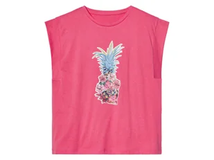 pepperts!® T-shirt dziecięcy z bawełny (Różowy, 158/164) - Koszulki dla dziewczynek - miniaturka - grafika 1