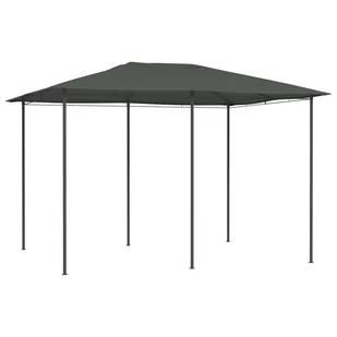 vidaXL Altana, 3x4x2,6 m, antracytowa, 160 g/m! 313616 - Altany ogrodowe - miniaturka - grafika 1