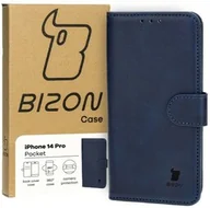 Etui i futerały do telefonów - Bizon Etui Case Pocket do Apple iPhone 14 Pro, granatowe - miniaturka - grafika 1