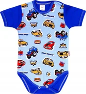 Body dla niemowląt - Body KRÓTKI rękaw 100% Bawełna AUTA r 56 KLEKLE - miniaturka - grafika 1