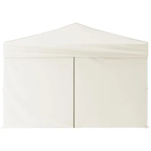 Składany namiot imprezowy ze ściankami, kremowy, 3x3 m - Pawilony ogrodowe - miniaturka - grafika 5