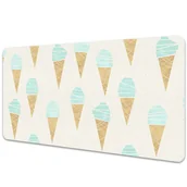 Podkładki na biurko - Ochronna podkładka na biurko Lodowy wzór 90x45 cm - miniaturka - grafika 1