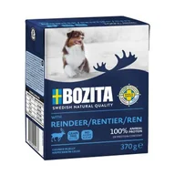 Mokra karma dla psów - BOZITA Naturals Kawałki w galarecie 6 x 370 g Renifer - miniaturka - grafika 1