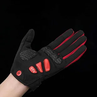 Rękawiczki rowerowe XL RockBros rękawice na rower S169-1BR-XL Czarno-Czerwone - Rękawiczki rowerowe - miniaturka - grafika 8
