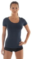 Koszulki i topy damskie - Brubeck, T-shirt damski, Comfort Wool, rozmiar XL - miniaturka - grafika 1