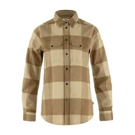 Koszule damskie - Damska koszula zimowa Fjallraven Canada Shirt Women buckwheat brown/light beige - S - miniaturka - grafika 1