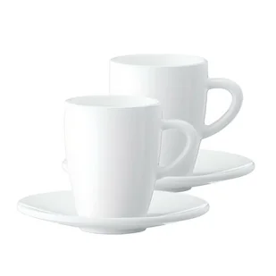 Jura Zestaw porcelanowych filiżanek i spodków do espresso (66497) - Serwisy do kawy i herbaty - miniaturka - grafika 1