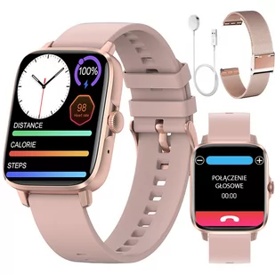 Sg-Gadgets 102 Series Różowy - Smartwatch - miniaturka - grafika 1
