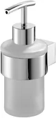 Mydelniczki i dozowniki mydła - dozownik mydła Bisk Futura Silver 02981 - miniaturka - grafika 1