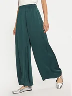 Spodnie damskie - ViCOLO Spodnie materiałowe TS0806 Zielony Regular Fit - miniaturka - grafika 1