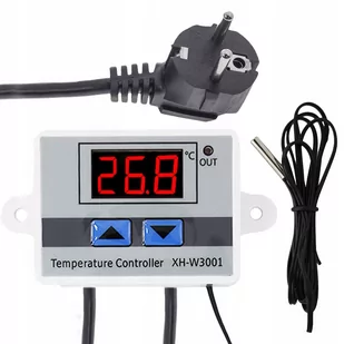 Termostat Elektroniczny Regulator Temperatury 230V - Akcesoria grzewcze - miniaturka - grafika 4