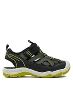 Buty dla chłopców - ALPINE PRO Sandały Unewo KBTC410 Czarny - miniaturka - grafika 1