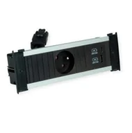 Listwy zasilające - BACHMANN KAPSA S 1xUTE 1xUSB A&C 22W, 0.2m GST18 Francja - miniaturka - grafika 1