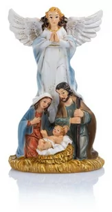 Figurka - Święta Rodzina - anioł - 11 cm - Classic - Ikony i obrazy sakralne - miniaturka - grafika 1