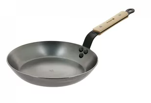 de Buyer de Buyer Stalowa patelnia z drewnianym uchwytem Minerał B Element B Bois  24 cm de Kupujący - Patelnie - miniaturka - grafika 1