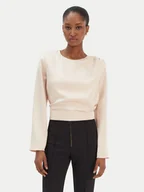 Bluzki damskie - Rinascimento Bluzka CFC0126404003 Beżowy Regular Fit - miniaturka - grafika 1