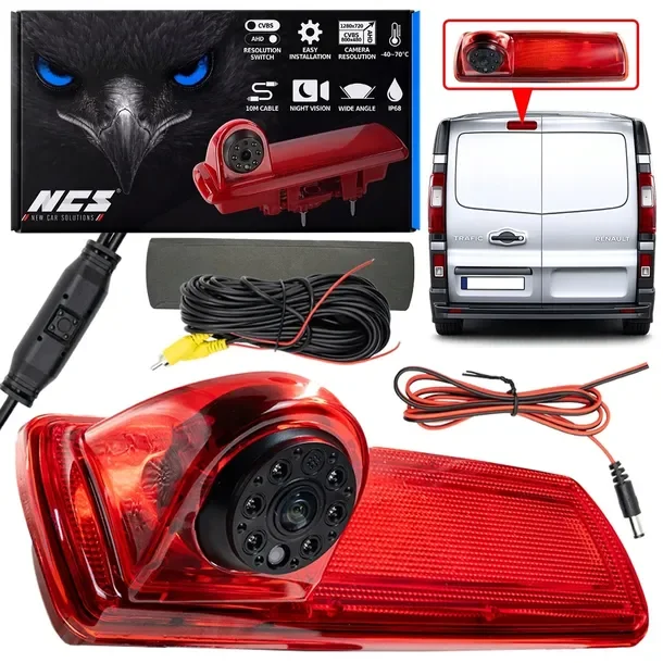 Kamera cofania do Renault Trafic 2014-2026 bus IR nocna HD NCS