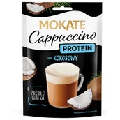 Cappuccino i kawy smakowe - Napój Kawowy Kawa Cappuccino Kokos Protein Białko Pianka Mokate 40g - miniaturka - grafika 1