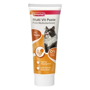 Beaphar Multi Vitamin Pasta Kot 250 g - Suplementy i witaminy dla kotów - miniaturka - grafika 1