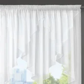 Firany - Firana EUROFIRANY MILENA, biała, 400x145 cm - miniaturka - grafika 1