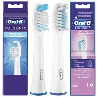 Końcówka Oral-b Pulsonic Clean + Pulsonic Sensitive SR32S - Końcówki do szczoteczek elektrycznych - miniaturka - grafika 1