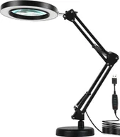 Lusterka do makijażu - Lusterko kosmetyczne ATL ZD144 Lampka lupa kosmetyczna biurkowa - miniaturka - grafika 1