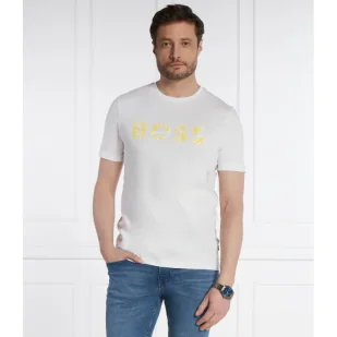 BOSS ORANGE T-shirt Te_Bossocean | Regular Fit - Koszulki męskie - miniaturka - grafika 1