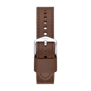 Brązowy pasek skórzany Fossil 22 mm Tourer z dziurkami FS6042 ★ % SALE % ★ Kup teraz, zapłać za 30 dni GRATIS WYSYŁKA ZWROT DO 365 DNI - Akcesoria do zegarków - miniaturka - grafika 1