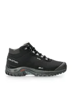 Buty zimowe męskie - Buty zimowe Salomon Shelter CS WP - black/black - miniaturka - grafika 1