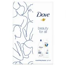 Dove XMASS - Zestaw Blue (Body Lotion Rich Care 250ml + Żel pod prysznic Deeply Nourishing 250ml - Zestawy kosmetyków damskich - miniaturka - grafika 2