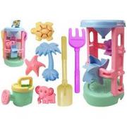  Zestaw zabawek plażowych Lejek Foremki 8 elementów