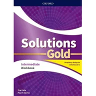 Podręczniki dla liceum - Oxford University Press Solutions Gold Intermediate WB EBK Pack praca zbiorowa - miniaturka - grafika 1