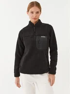 Odzież trekkingowa damska - Columbia Polar West Bend™ 1/4 Zip Pullover Czarny Regular Fit - miniaturka - grafika 1