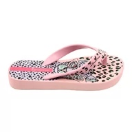 Buty dla dziewczynek - Klapki japonki w panterkę Ipanema 26851 AF799 Pink/Fiolet różowe - miniaturka - grafika 1