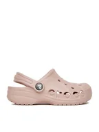 Buty dla dziewczynek - Crocs Klapki BAYA CLOG K 207013-6TY Różowy - miniaturka - grafika 1