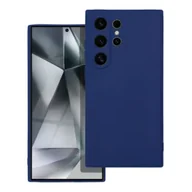 Etui i futerały do telefonów - Etui Soft do Samsung Galaxy S24 Ultra granatowe - miniaturka - grafika 1
