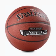 Koszykówka - Piłka do koszykówki Spalding Max Grip pomarańczowa rozmiar 7 - miniaturka - grafika 1