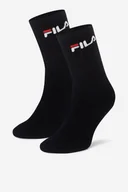 Skarpetki damskie - Fila F4401-AW24 (2-pack) Czarny - miniaturka - grafika 1