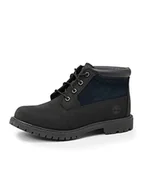 Botki damskie - Timberland Damskie botki ze skóry Nellie Chukka SDE, Czarny nubuk, 38.5 EU - miniaturka - grafika 1