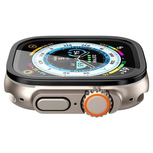 Szkło Hartowane APPLE WATCH ULTRA (49MM) Spigen Glas.tR Slim Pro czarne - Akcesoria do smartwatchy - miniaturka - grafika 9